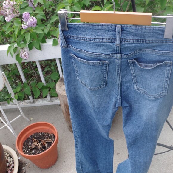 Gap Girl Jeans Size 12 Low Rise Vintage Boot-Cut - Picture 2 of 4